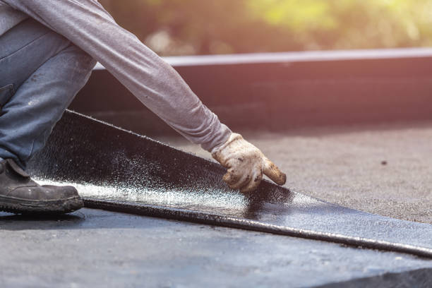 Professional Basement Waterproofing technician working in Keansburg, NJ